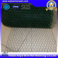 Malla de alambre hexagonal revestida de PVC para gallinero